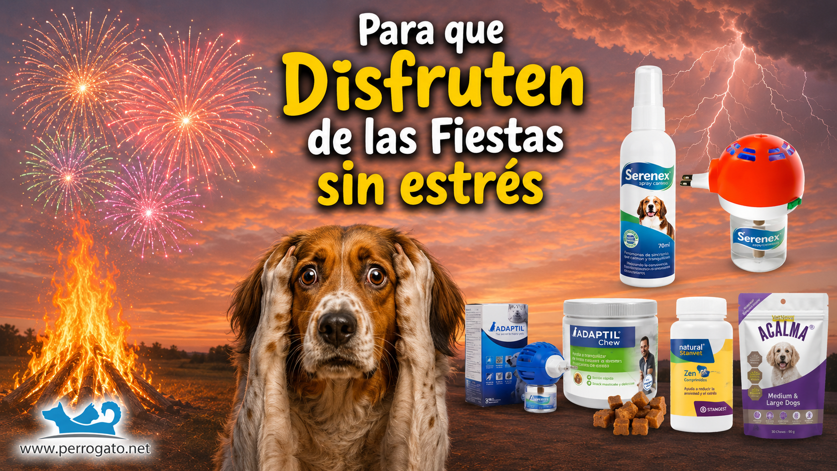 TRANQUILIZANTES PARA RUIDOS Y TRUENOS